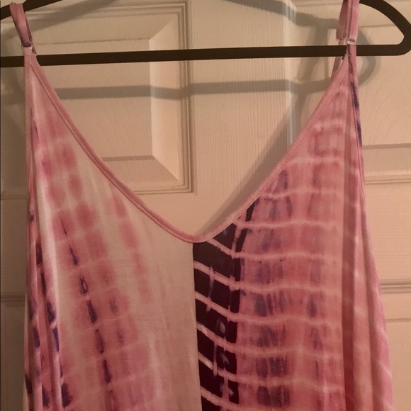 NWOT 1 PINK-LG/1 BLUE-XL TIE DYE OVERSIZED MAXIS - Picture 4 of 8